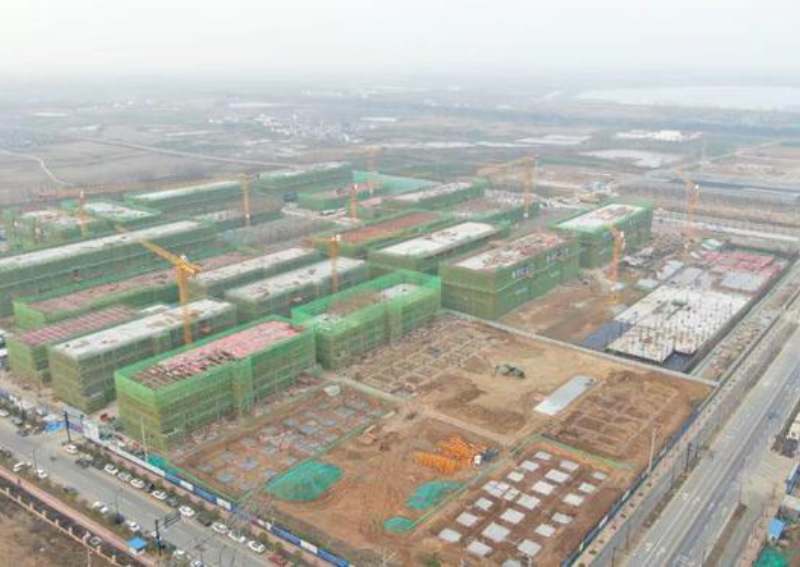 食品產(chǎn)業(yè)園一期啟動區(qū)項目已完成，總建筑面積16.6萬平米
