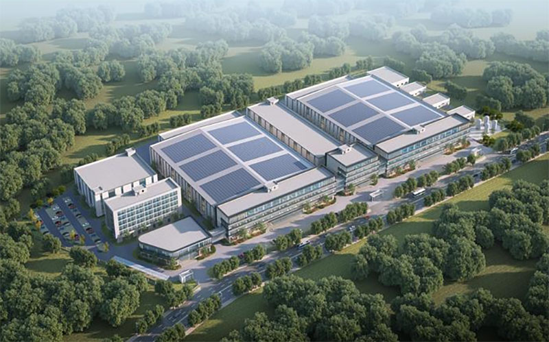 云和首條晶圓產(chǎn)線主廠房封頂，百億級(jí)“芯”引擎全面加速！