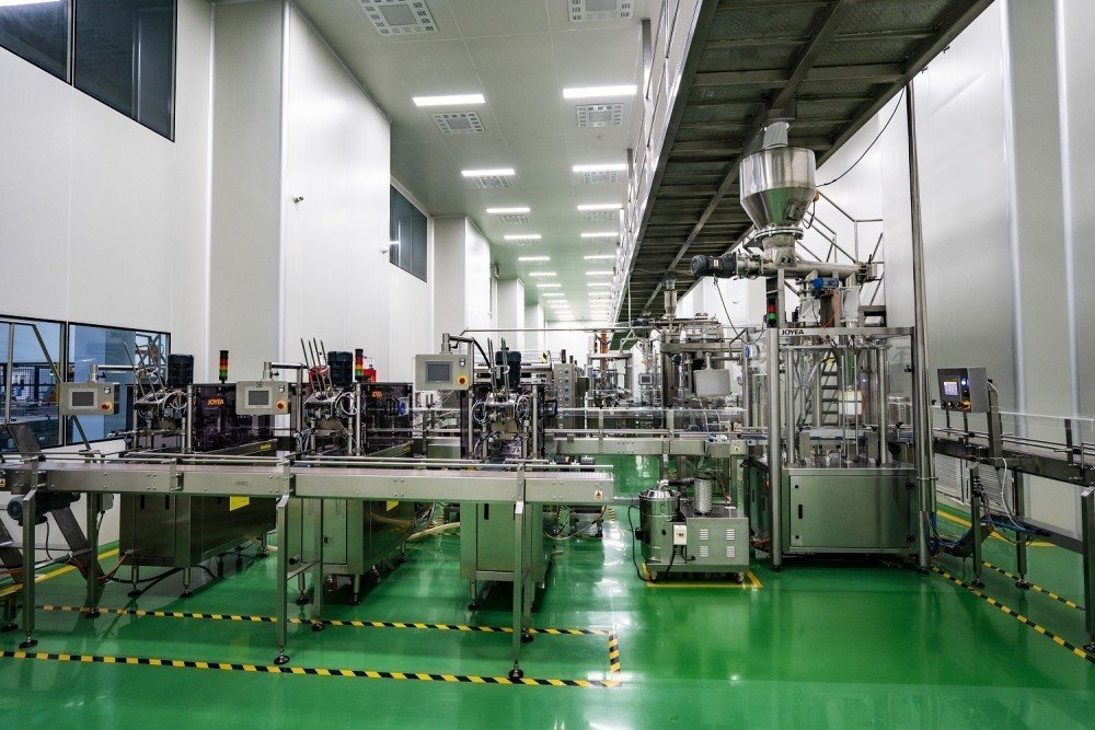 奶粉廠無(wú)塵車(chē)間